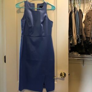 Banana Republic blue sheath dress 0P NWT